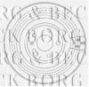 VW 4F0615301F Brake Disc